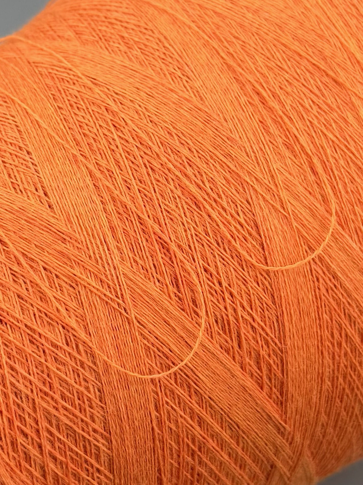 Zegna Baruffa Cashwool 2/30 – Extrafeines Merinogarn Kürbisorange Melange 445363